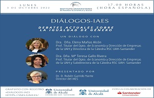 Diálogos-IAES:  Debates actuales sobre la igualdad de género 